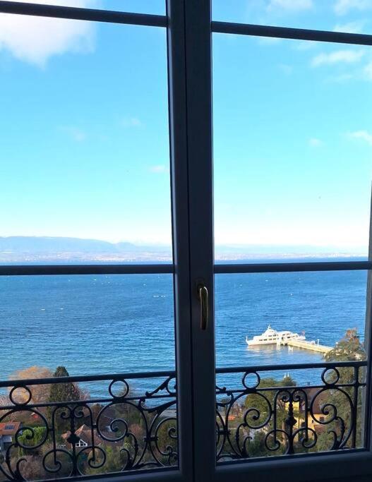 Avec Vue 180 Sur Le Leman Thonon-les-Bains